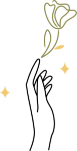 Logo(hand+bloem)